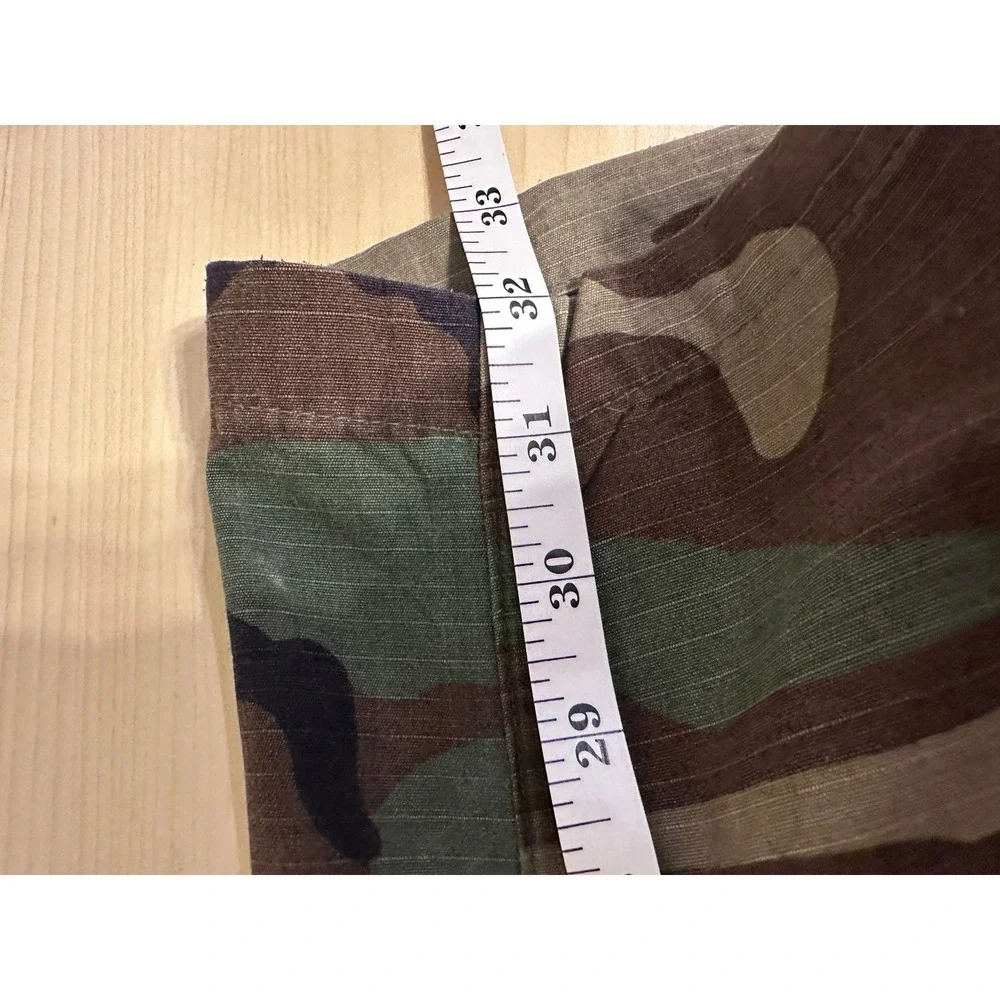Camo Cargo Pants Military Army Style Streetwear Trousers